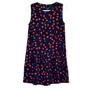 Cynthia Rowley Cherry Print Zip Up Sleeveless Dress Size 4